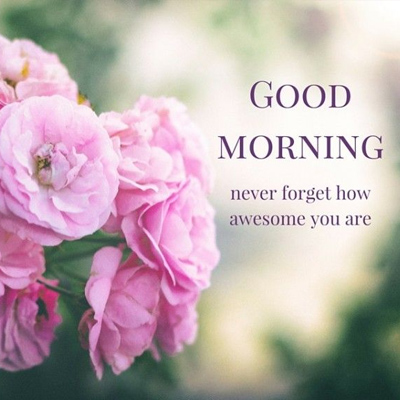 Never Forget How Awesome You Are Morning Wishes For Friends